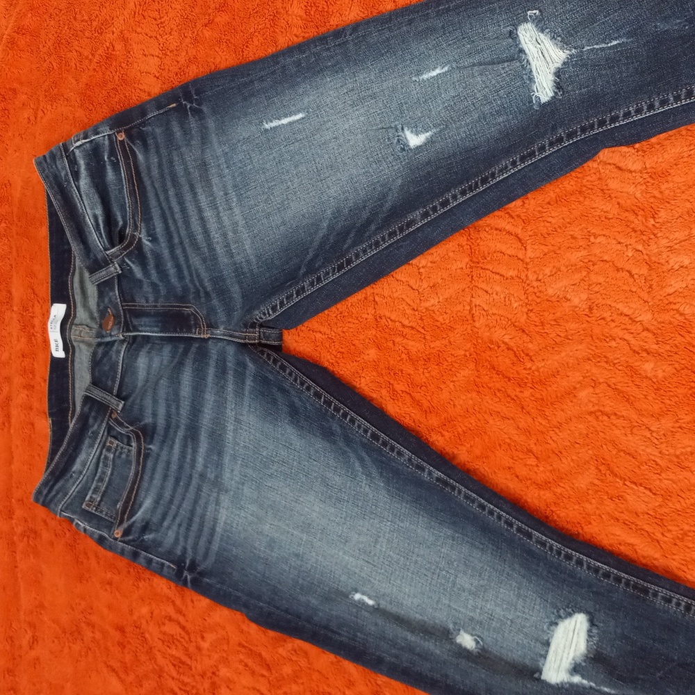 Bke distressed denim